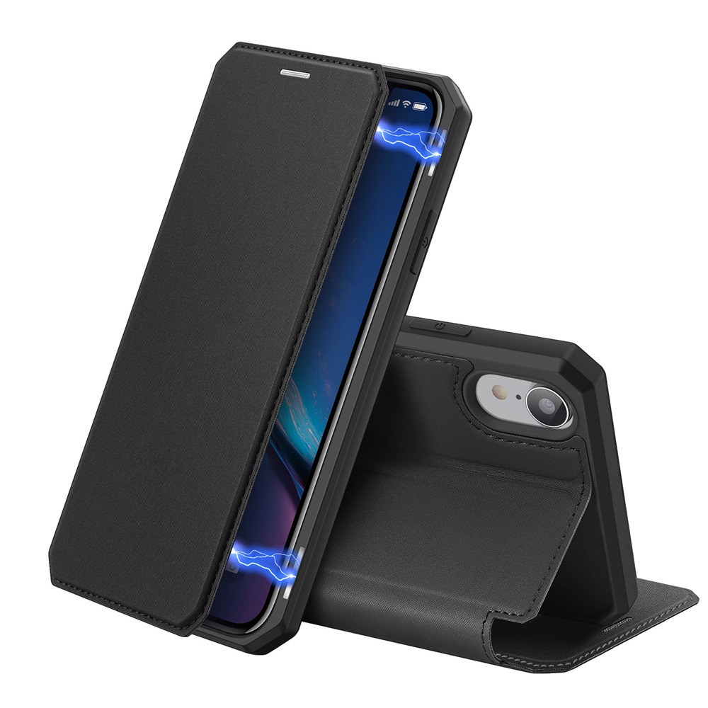 Bao Da Điện Thoại Pu Dạng Lưới Hợp Thời Trang Cho Iphone Xr X Xs Max