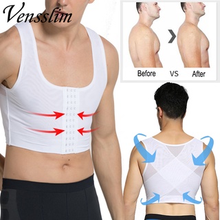 Đai Nịt Bụng Định Hình Cơ Thể Thon Gọn Cho Nam Gynecomastia