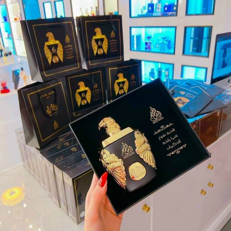 Nước hoa Dubai Đại Bàng Vàng Ghala Zayed Luxury Gold 100ml, Hương Gỗ Nam tính mạnh mẽ đầy sức hútm