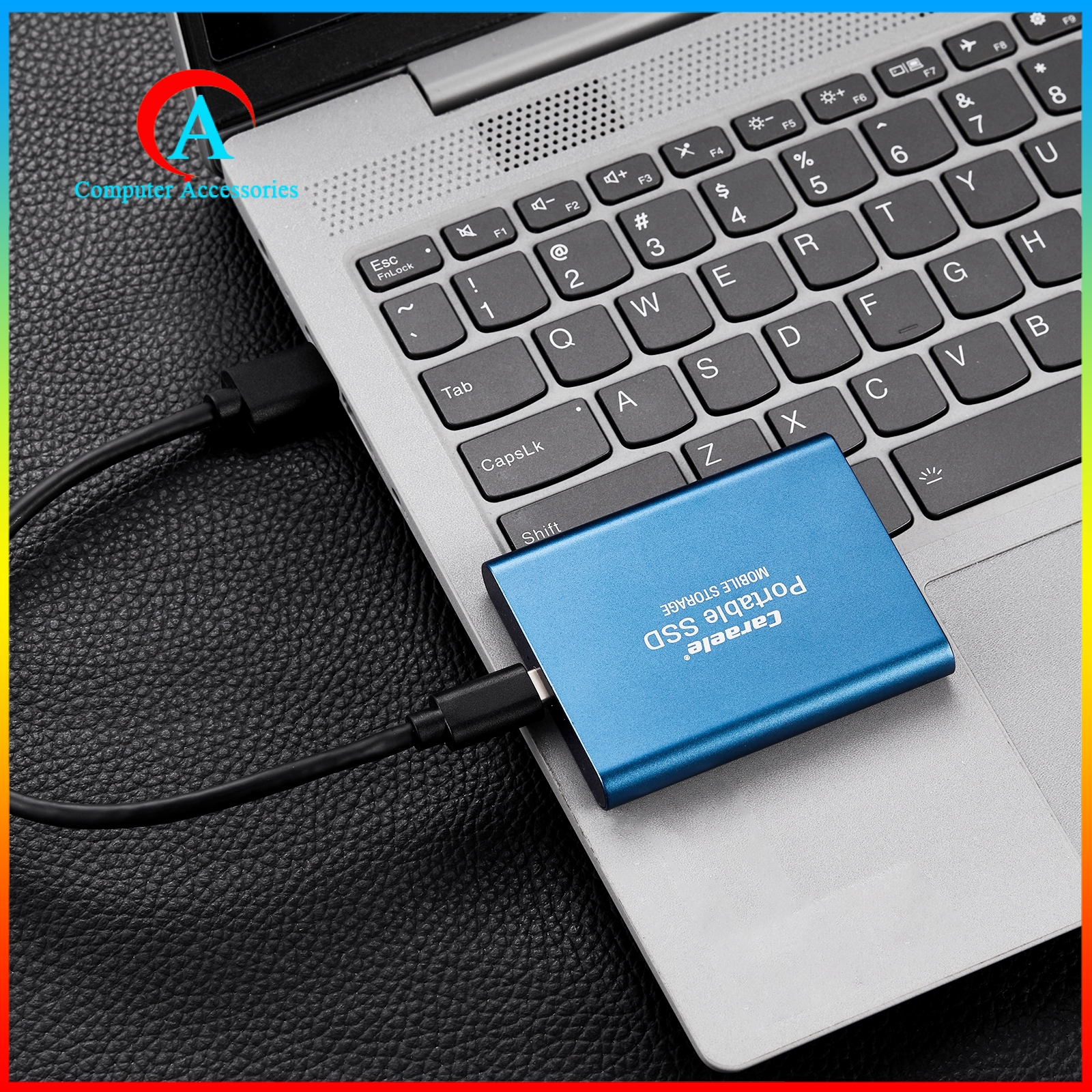 Ổ Cứng Di Động 500gb Ssd Usb 3.1 Gen-1 Usb-C Bằng Hợp Kim Nhôm | BigBuy360 - bigbuy360.vn