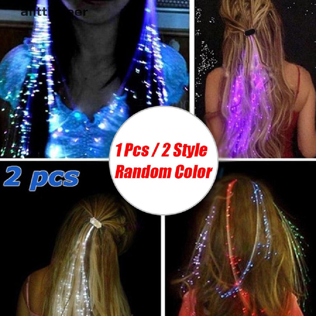 Kẹp Tóc Sợi Lụa Có Đèn LED Phát Sáng Độc Đáo