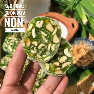 Kẹo chuối dừa non lá dứa 500gr