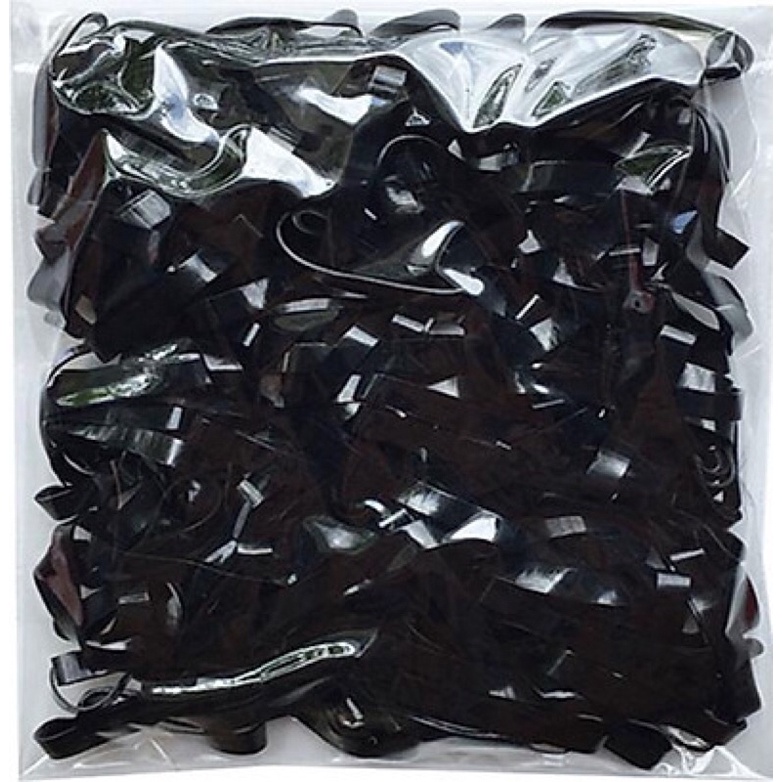 Thun cột tóc màu đen 30gr