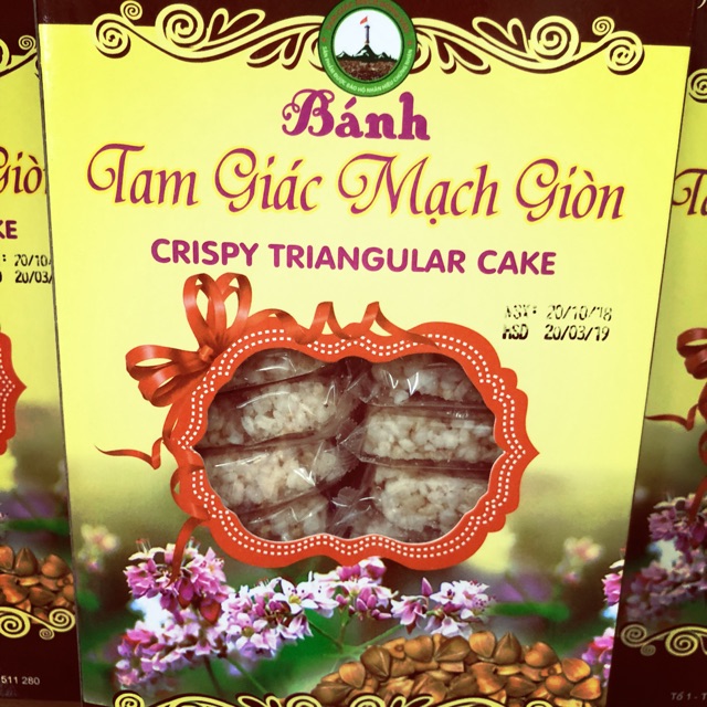 BÁNH TAM GIÁC MẠCH GIÒN