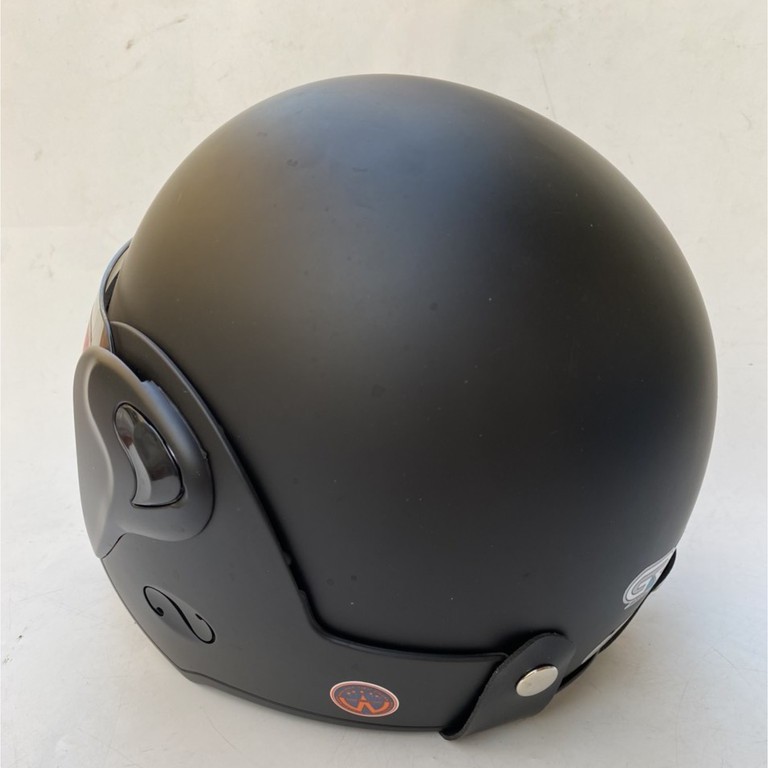 Nón bảo hiểm ¾ GRS A318K đen line đen nhám bảo hành 12 tháng tặng kèm balo dây rút