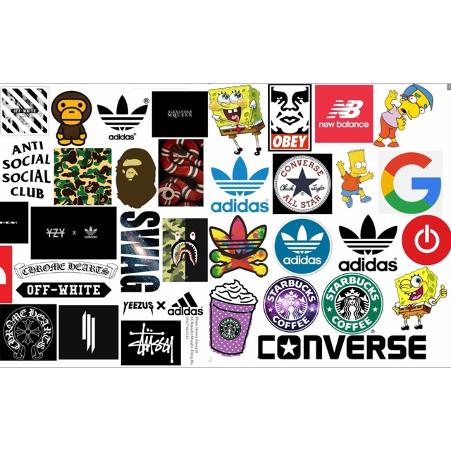Sticker decal tem chống thấm