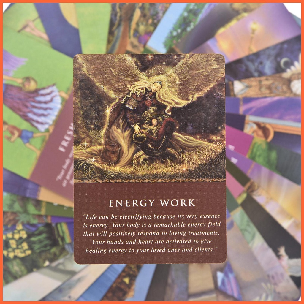 Bộ 44 Thẻ Bài Tarot Hàng Ngày Cổ Điển Từ Thiên Thần Bạn Giải Trí Cho Người Mới Bắt Đầu