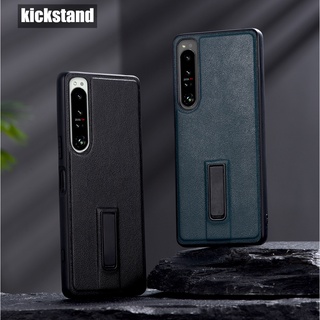 Ốp Điện Thoại TPU Có Giá Đỡ Kim Loại Sang Trọng Cho SONY Xperia 1 5 10 II III IV