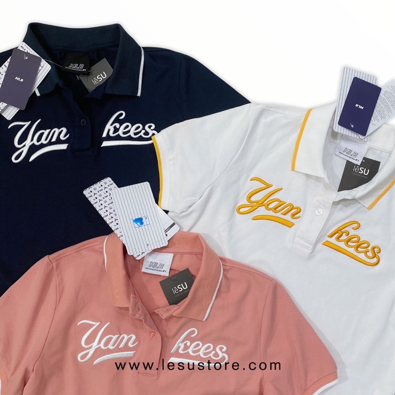 ẢNH TỰ CHỤP Áo polo lửng thêu chữ tay ngắn | BigBuy360 - bigbuy360.vn