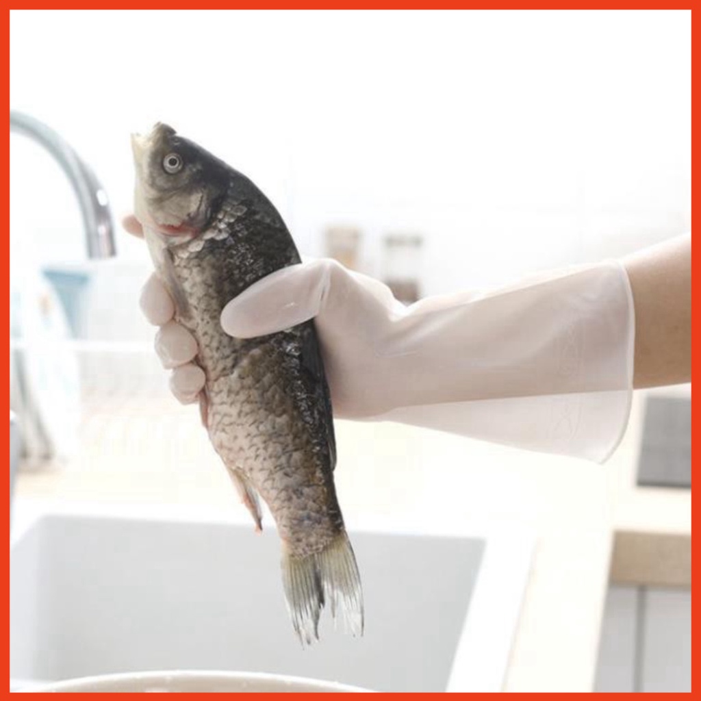 Găng tay cao su rửa bát cao su hình hươu siêu dai Wana.vn