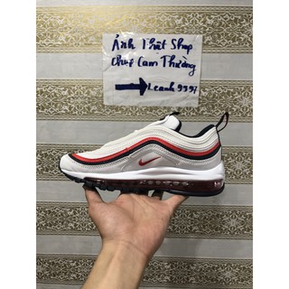 Giày sneaker air max 97 trắng đỏ