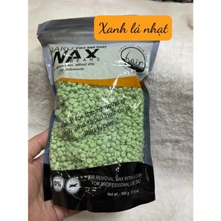CHÍNH HÃNG- SÁP WAX LÔNG NÓNG HẠT ĐẬU ( GÓI LỚN 500g )