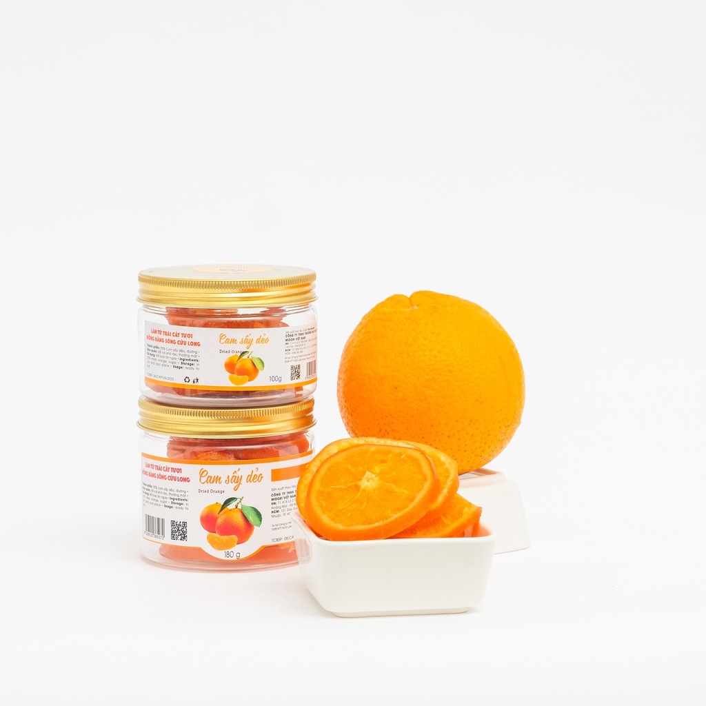 Cam sấy dẻo VIETGOURMET, trái cây sấy dẻo nguyên vị không hạt, hoa quả sấy dẻo ăn vặt healthy ăn kiêng thơm ngon | BigBuy360 - bigbuy360.vn