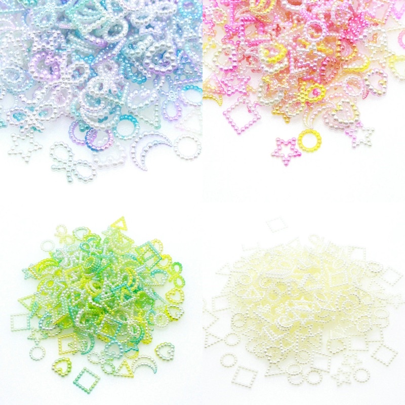 Charm xích trang trí cho resin/slime (10gram)