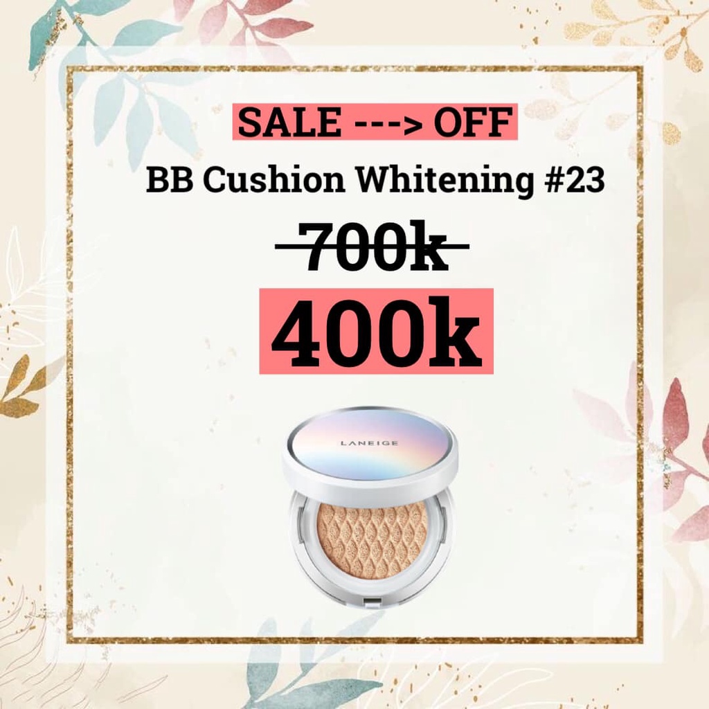 Phấn Nước Laneige Bb Cushion Whitening