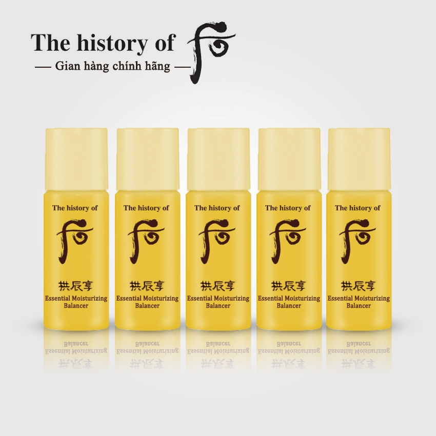 Nước hoa hồng và sữa dưỡng Whoo vàng - Nước hoa hồng Whoo vàng; Dưỡng ẩm Whoo; Nâng cơ Whoo; chống lão hóa Whoo