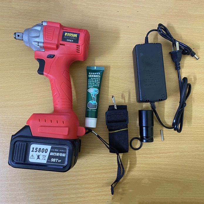 Máy Vặn Bulong, Máy Mở Ốc, Siết Ốc KETEWE Pin 10 Cell