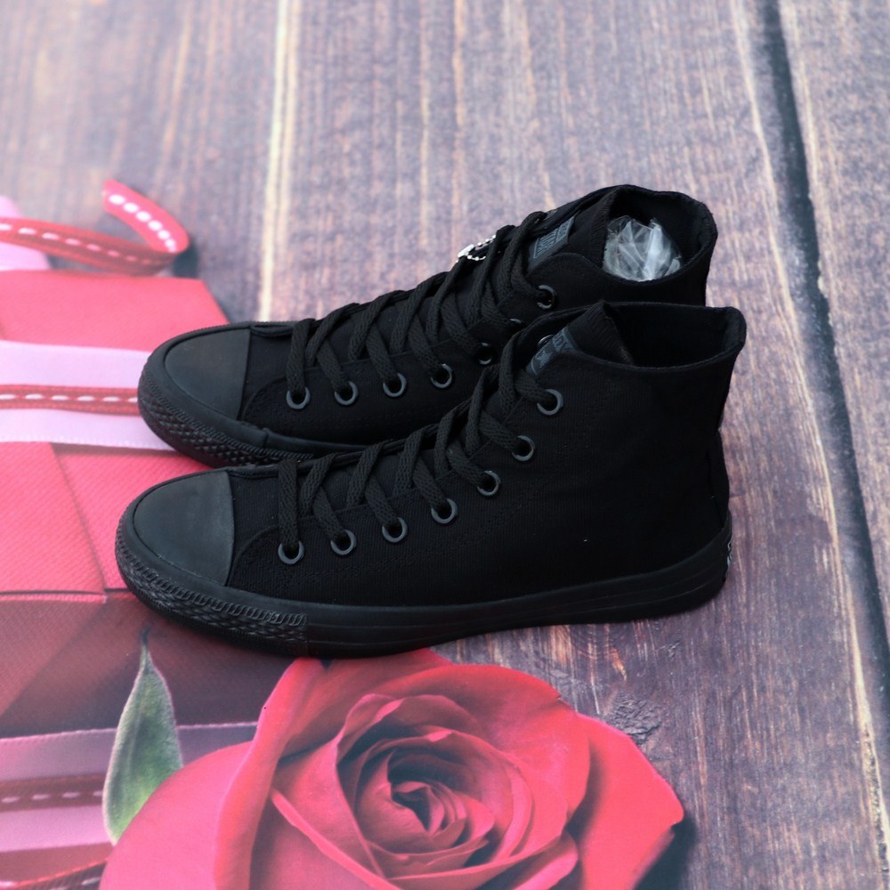 Giày AllStar Cổ Cao Jetblack Nam