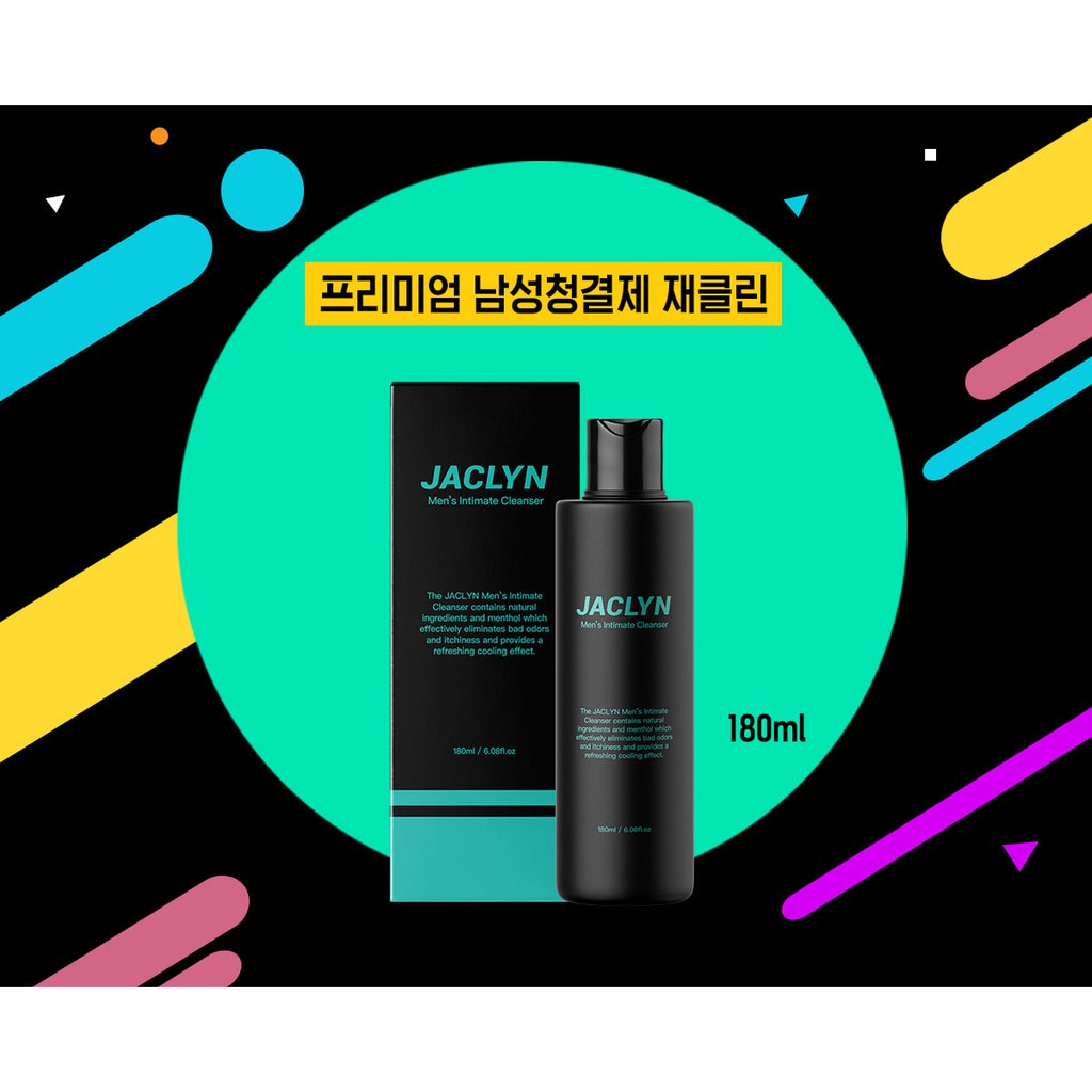 Dung dịch vệ sinh vùng kín cho nam giới JACLYN 180ml cao cấp