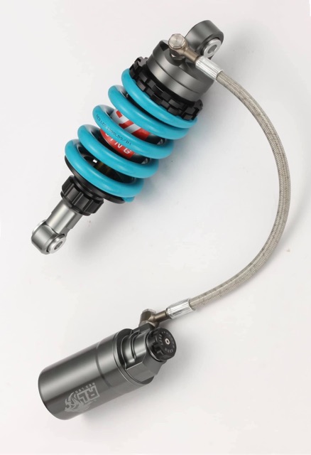 Phuộc bình dầu REDLEO chính hãng cho exciter 150 màu xanh nitron