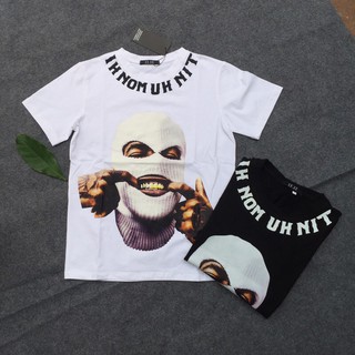 Áo thun nam mặt trộm, áo thun chữ cổ IH OH UH NIT, Bin Store