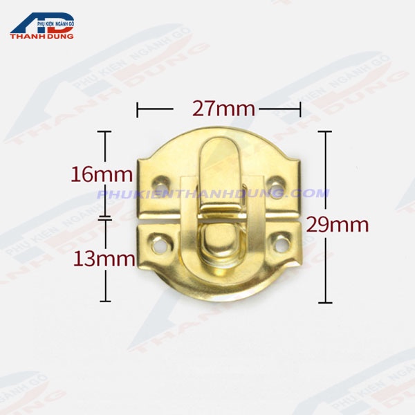 Khóa Bàn Cờ Hộp Gỗ