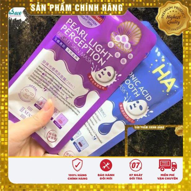 Mask HA ⚜️FREESHIP⚜️ Hộp 20 Miếng Mặt Nạ HA MayCreate Xanh Hoặc Tím [Mask HA]