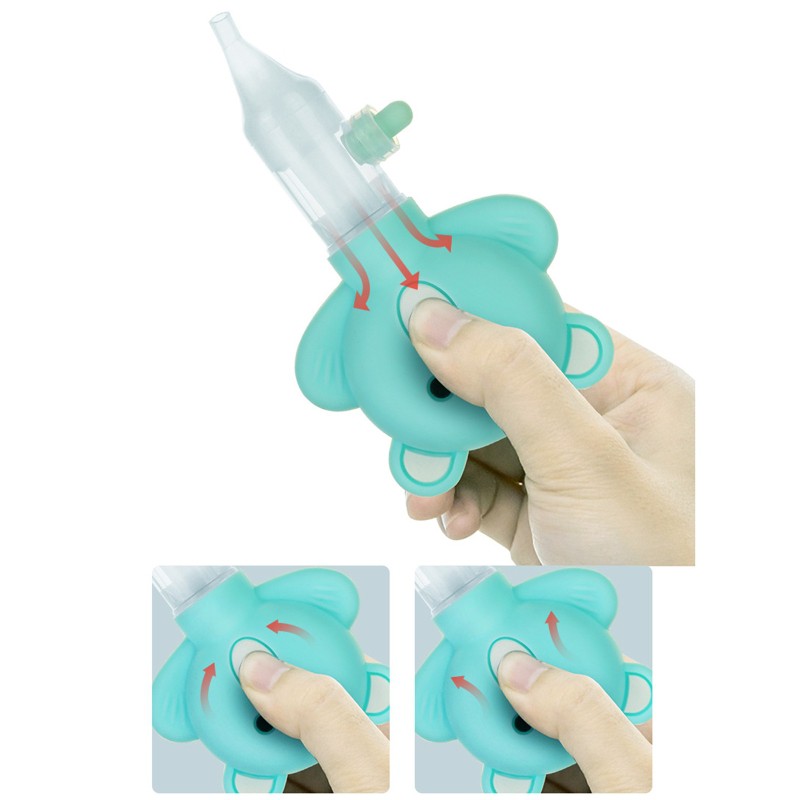 Dụng cụ vệ sinh làm sạch mũi hút chân không bằng silicone an toàn dành cho trẻ em