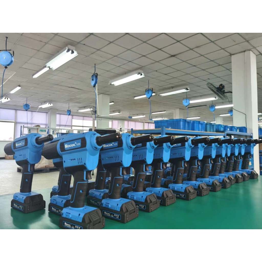 Súng bắn đinh rút 3.2-6.4 bằng pin 20V ROCOL RL520