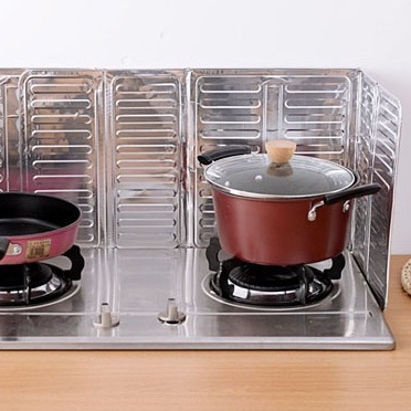 Tấm Chắn Dầu Mỡ Bếp Ga Khung Nhôm, Miếng Chắn Dầu Mỡ Nhà Bếp Loại Dày LD2134