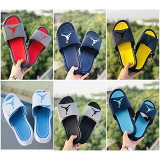 Dép jordan jd6 ❤️FREESHIP + HỘP❤️ dép bóng rổ quai ngang nam nữ bản xịn có tem mác đầy đủ