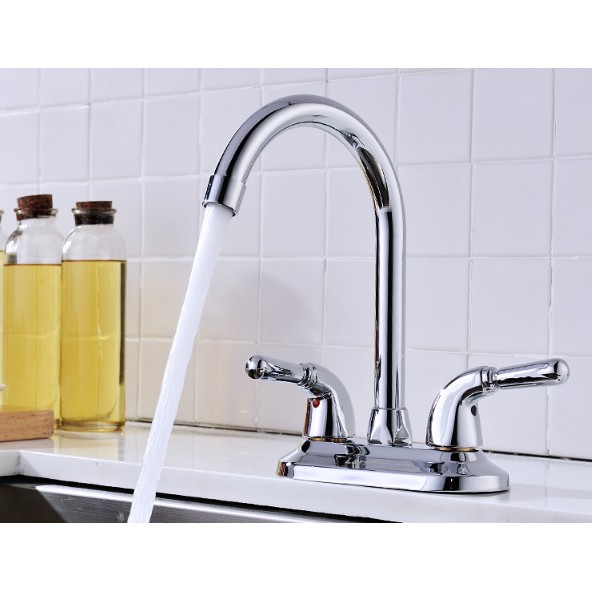 Vòi Lavabo hợp kim dùng cho lavabo 2 lỗ MS3 | BigBuy360 - bigbuy360.vn