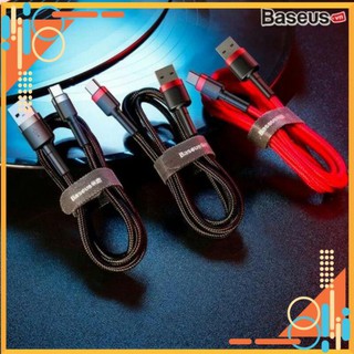 Cáp sạc nhanh Baseus 3m Cafule Cable chân iPhone/ Micro/ Type-C chính hãng