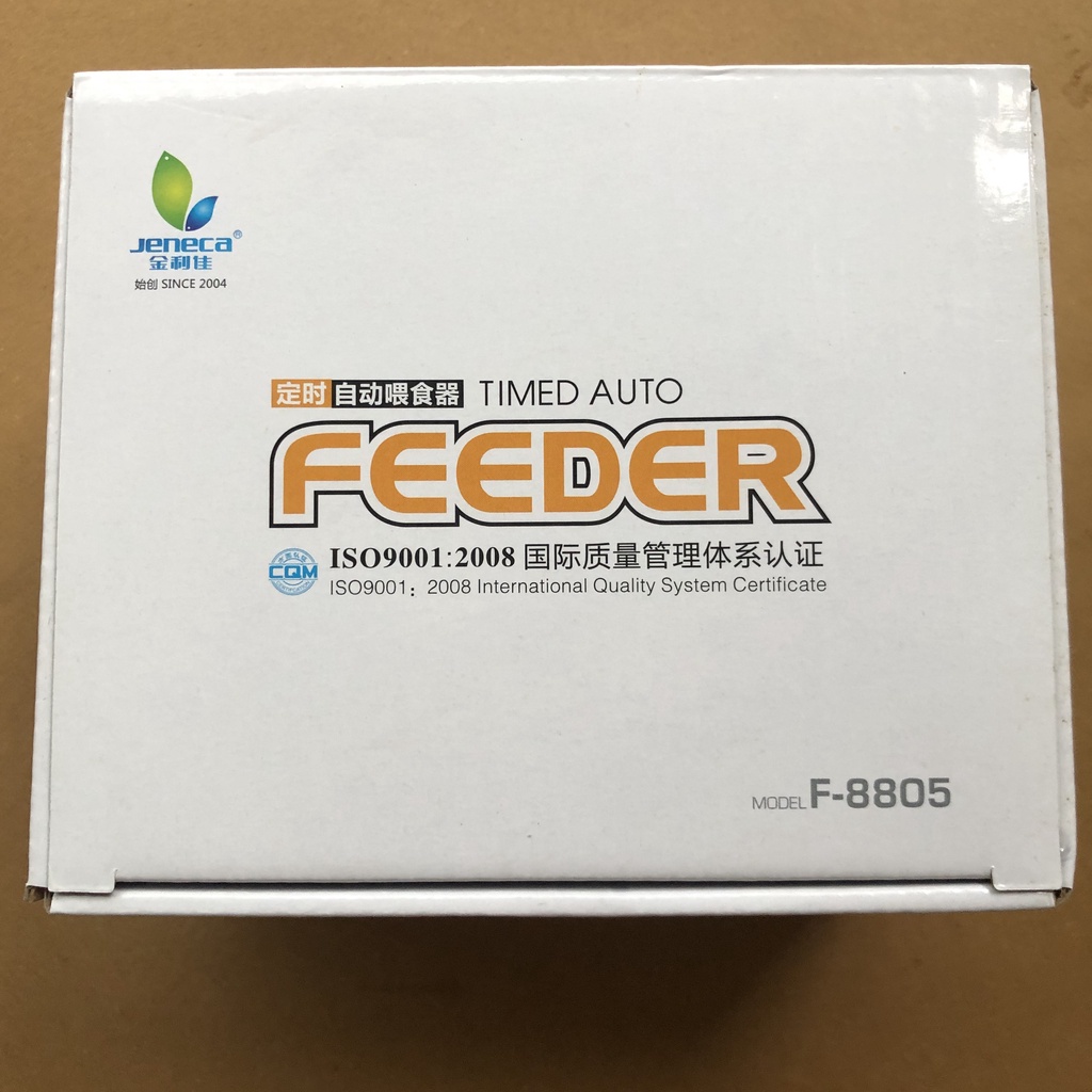 Máy Cho Cá Ăn Tự Động Jeneca F8805 - Máy Cho Cá Ăn Tự Động Timed Auto Feeder F8805