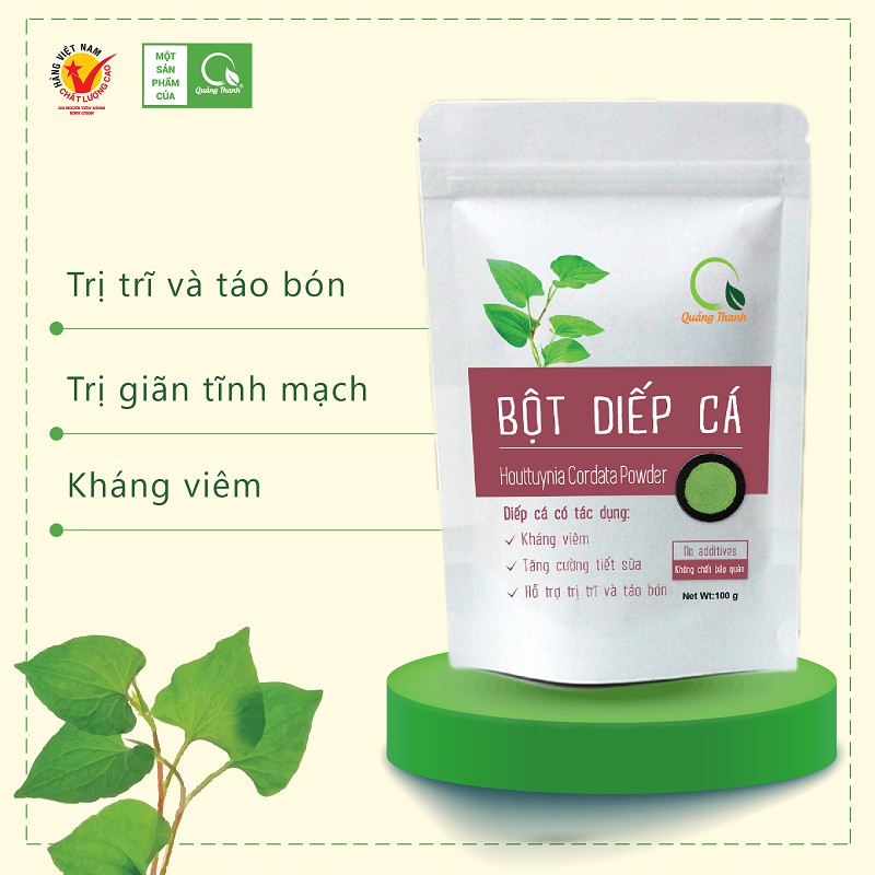 Bột Diếp Cá Quảng Thanh 100gram