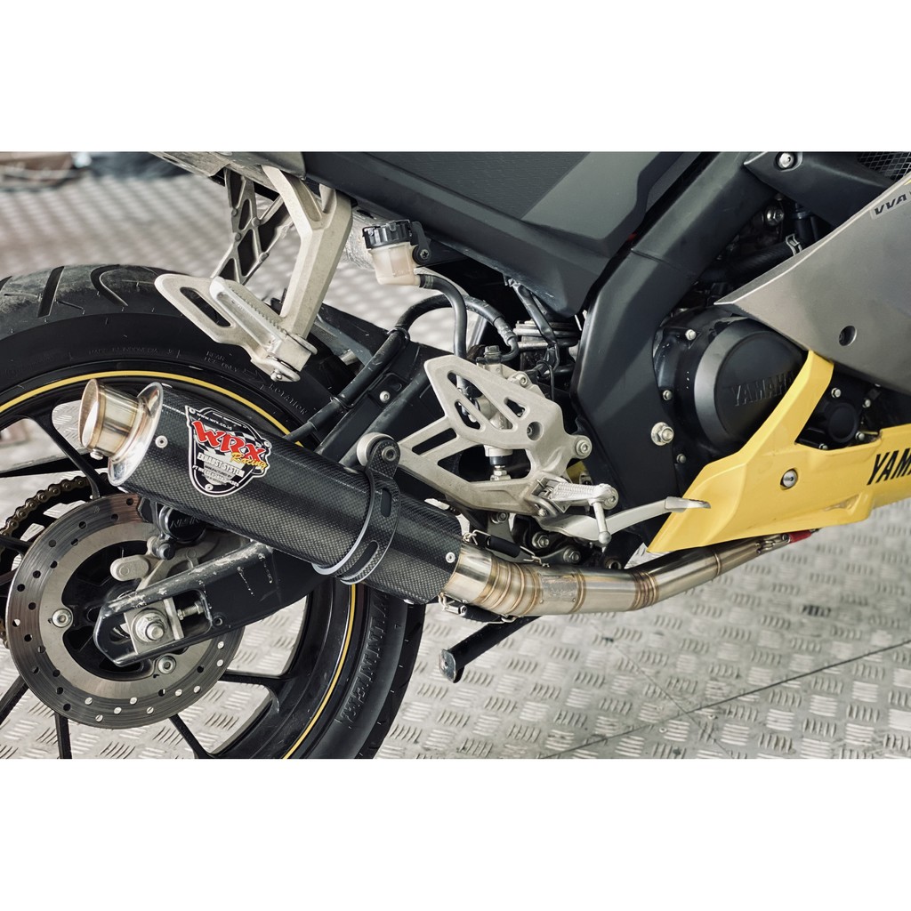 Fullset WRX R15 V3 GP K2 Carbon và cổ pô K150 32/51
