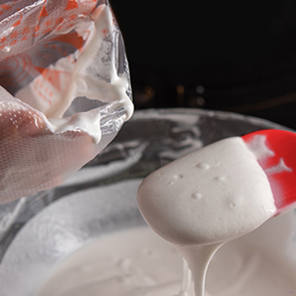 Thìa làm bánh kem cầm tay bằng silicone dùng cho nhà bếp tiện lợi