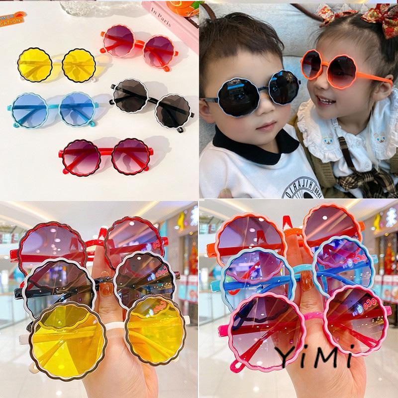 Kính râm gọng tròn thời trang sành điệu cho trẻ em