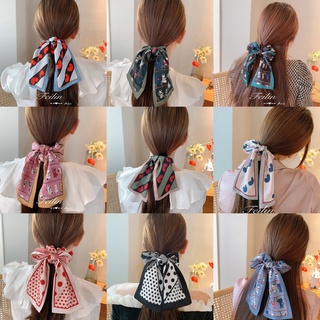 Dây Cột Tóc In Họa Tiết Nơ Thời Trang Mùa Hè Xinh Xắn Dễ Phối Đồ Cho Nữ 2022