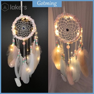 Dreamcatcher Đính Lông Vũ Trang Trí