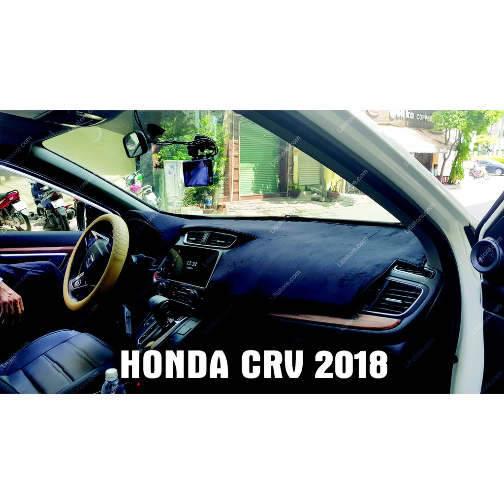 Thảm Taplo Nhung Lông cừu HONDA CR-V