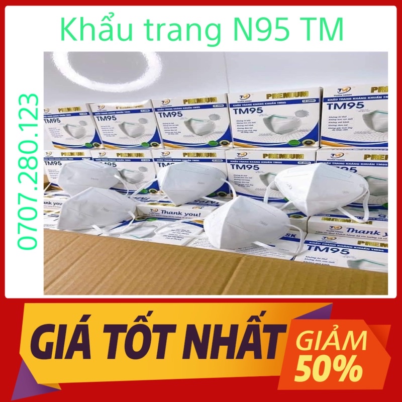 Khẩu trang n95 5 lớp giấy kháng khuẩn - Khẩu trang y tế 5 lớp cao cấp