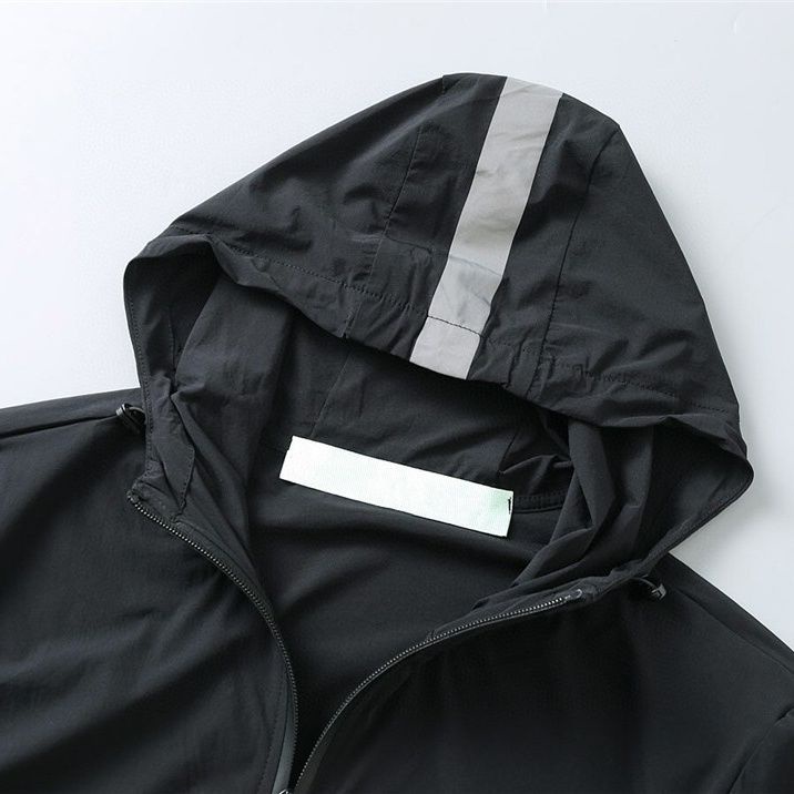 Áo Khoác Hoodie Dáng Rộng In Họa Tiết Đục Lỗ Cá Tính Thời Trang Cho Nam