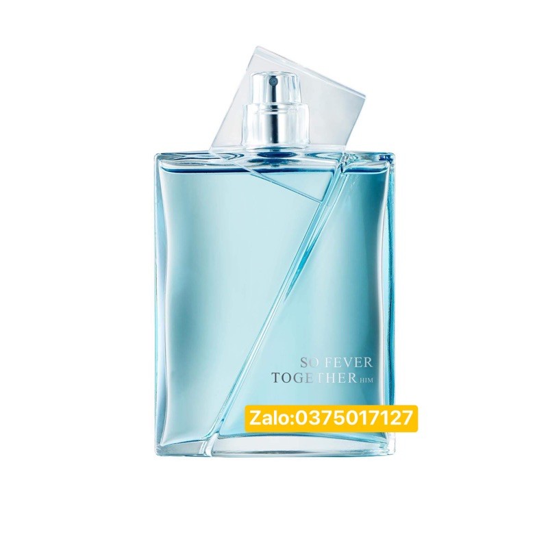 Nước hoa nam SO FEVER 35531 Nước hoa nam So Fever Together Him Eau de Toilette 35531 75ml