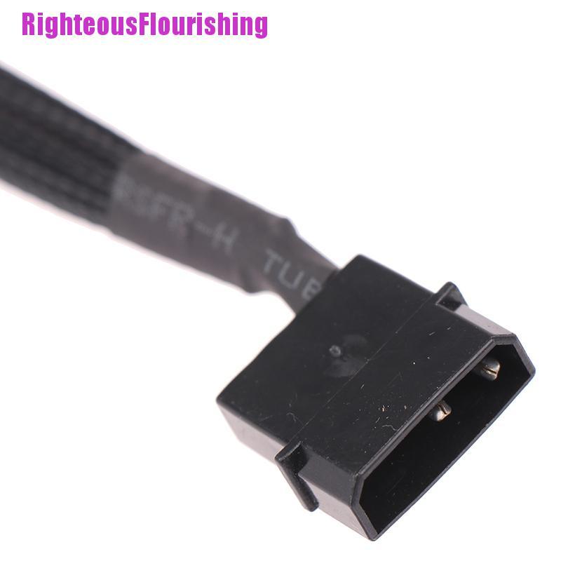 Dây Cáp Chia Nguồn Quạt Tản Nhiệt + + + 4pin Ide Molex Sang 4 Cổng 3pin / 4pin