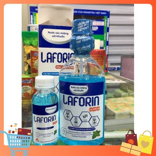 Nước súc miệng sát khuẩn Laforin-ngăn ngừa sâu răng, hôi miệng, làm sạch các mảng bám, hỗ trợ sau phẫu thuật răng miệng.
