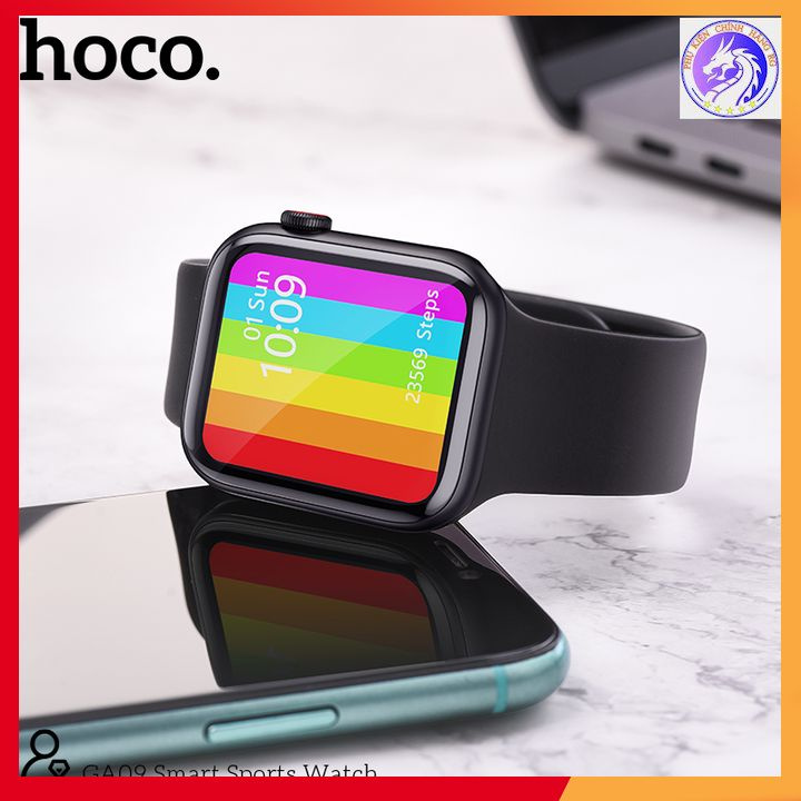 Đồng Hồ Thông Minh Hoco GA09 Bluetooth Chống nước, Hỗ Trợ Nghe Gọi Trực Tiếp, Theo Dõi Sức Khỏe, Thể Thao...BH 1 Năm