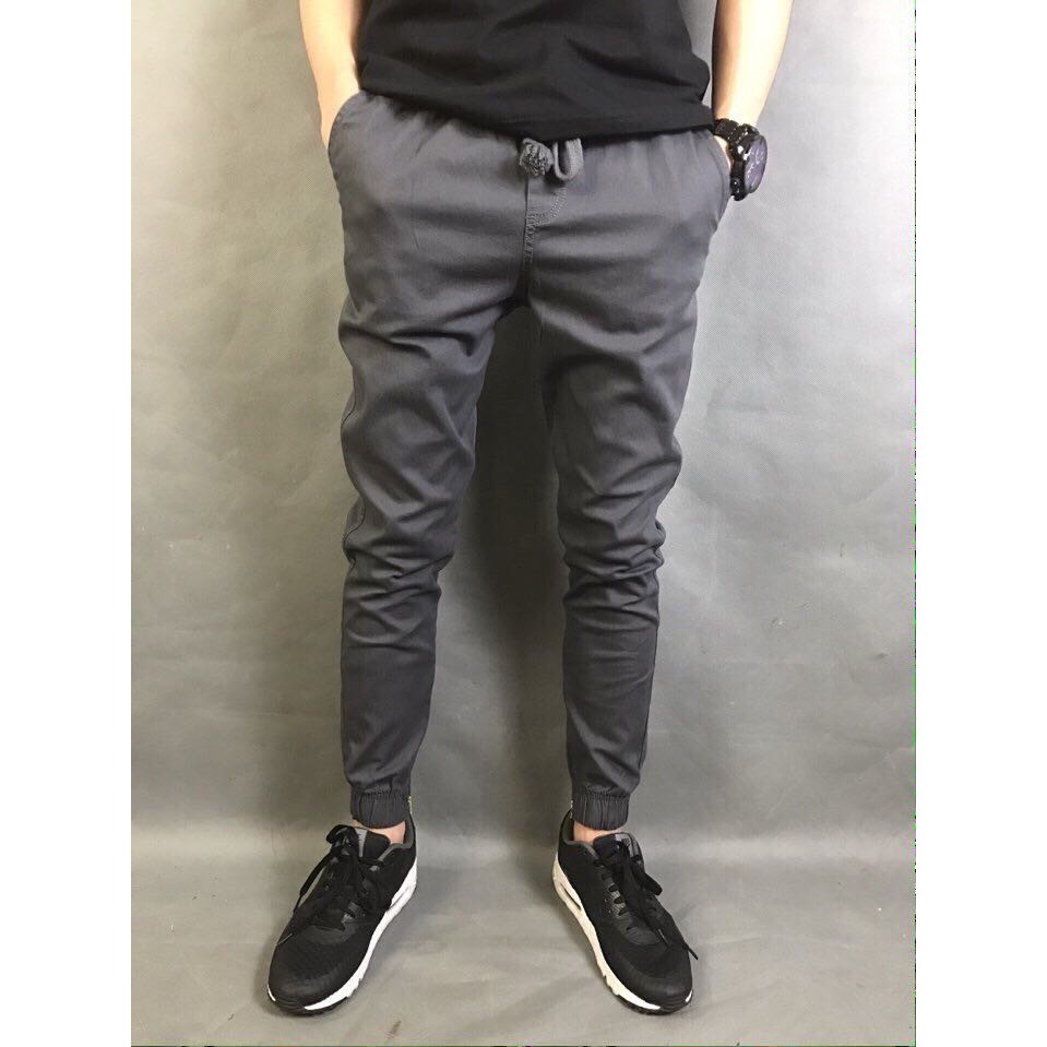 QUẦN JOGGER KAKI ZIPPER