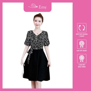 Đầm trung niên sang trọng đầm dự tiệc chất đẹp Thời Trang Emy 75519