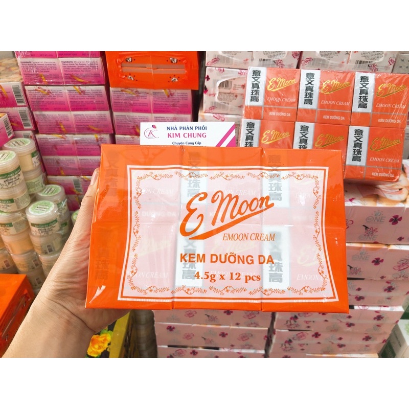 Lố 12 hủ kem dưỡng da Emoon 6g